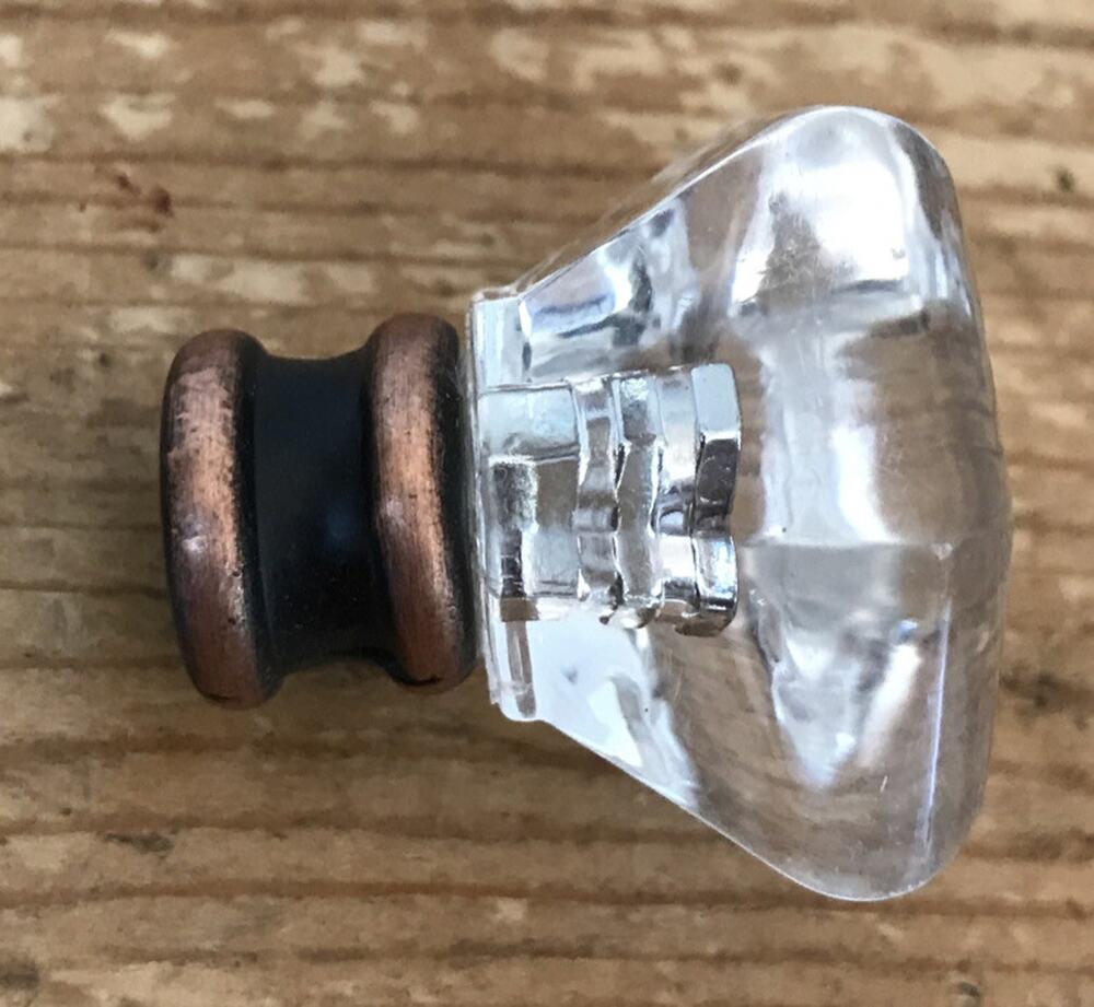 Set 3 Brainerd Faux Crystal ORB Acrylic Drawer Knobs Handles P15573V-472-C